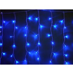 PISCA CASCATA LED 100 LAMPADAS 8 FUNCOES RIO MASTER 110V AZUL NW084B1001