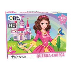 BRINQUEDO QUEBRA CABECA P&F PRINCESAS 150 PECAS