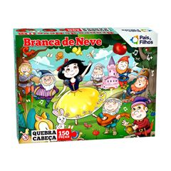 BRINQUEDO QUEBRA CABECA P&F BRANCA DE NEVE 2861 150 PECAS