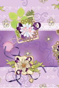 PAPEL FANTASIA FOLHAS 69X99 MONOLUCIDO FEMININO 108 ZAMBERETTI