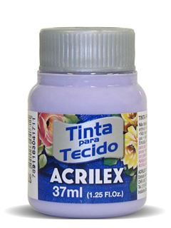 TINTA TECIDO ACRILEX 37ML LILAS 528