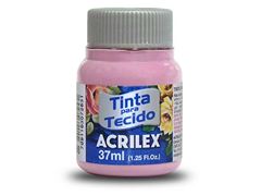 TINTA TECIDO ACRILEX 37ML ROSA CICLAME 581