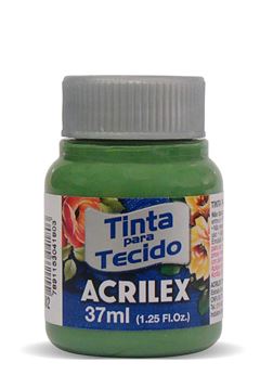 TINTA TECIDO ACRILEX 37ML VERDE GRAMA 582