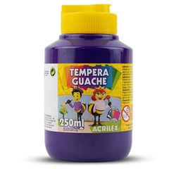 TINTA GUACHE 250ML ACRILEX VIOLETA 516