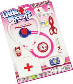 BRINQUEDO LITTLE DOCTORS-NURSE SET PICA PAU