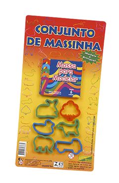 BRINQUEDO MASSA MODELAR COM ACESSORIOS PICA PAU