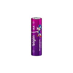 PILHA RECARREGAVEL AA COM 2 2700MAH ELGIN