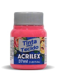 TINTA TECIDO ACRILEX 37ML PINK 527