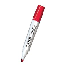 MARCADOR QUADRO BRANCO BIC RECARREGAVEL VERMELHO