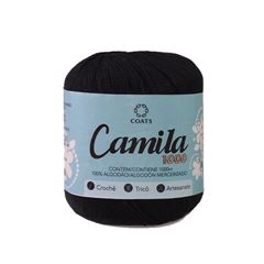 LINHA CROCHE CAMILA 1000M PRETO