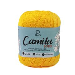 LINHA CROCHE CAMILA 1000M AMARELO OURO