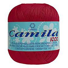 LINHA CROCHE CAMILA 1000M VERMELHO QUEIMADO