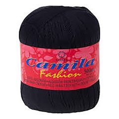 LINHA CROCHE CAMILA 500M FASHION PRETO