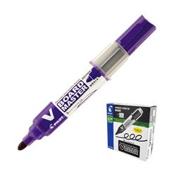 MARCADOR QUADRO BRANCO LIQUIDO PILOT RECARREGAVEL VIOLETA