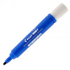 MARCADOR QUADRO BRANCO PILOT RECARREGAVEL AZUL WBM-7