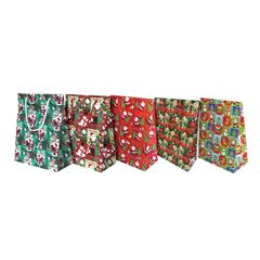 SACOLA PAPEL CRISTINA 40X29X12 NATAL SORTIDA