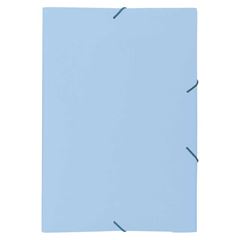 PASTA A/E PLASTICA PP OFICIO ACP PASTEL AZUL