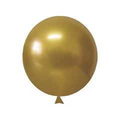 BALAO 09 ALUMINIO HAPPY DAY COM 25 REDONDO DOURADO