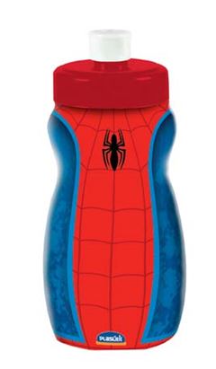 SQUEEZE PLASTICA PLASUTIL 300ML HOMEM ARANHA