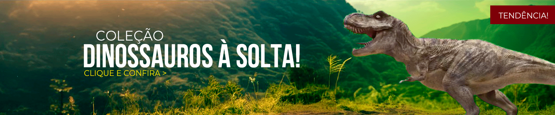 Coleção Dinossauros a Solta