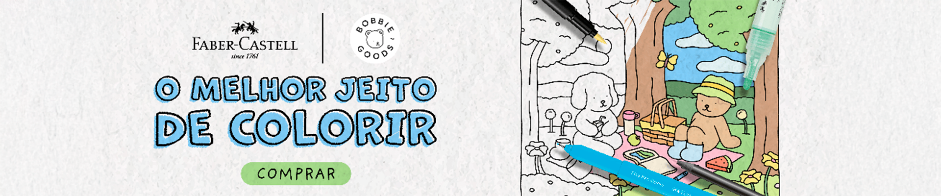 O Melhor jeito de Colorir Faber-Castell