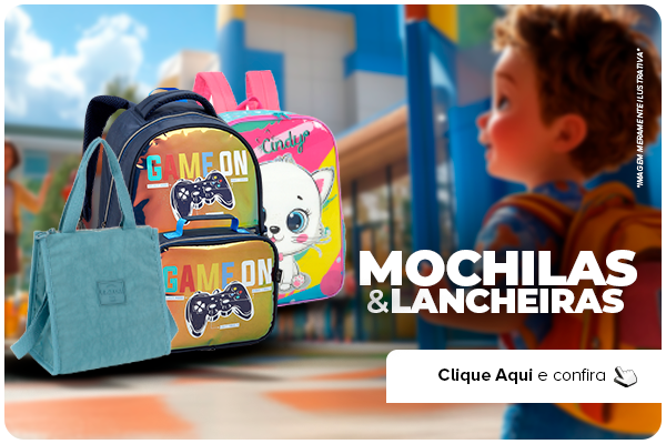 Mochilas e Lancheiras 