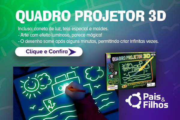 Quadro projetor 3D