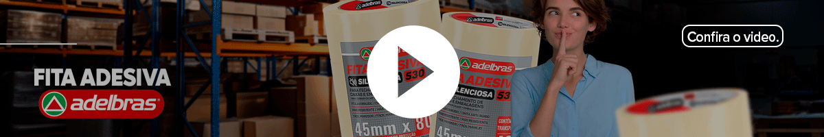 Fita Adesiva Silenciosa Adelbras